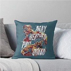 Mayweather vs Manny Pacquiao Throw Pillow