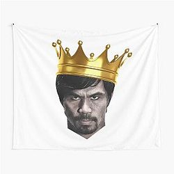 Manny Pacquiao The King of Boxing Tapestry