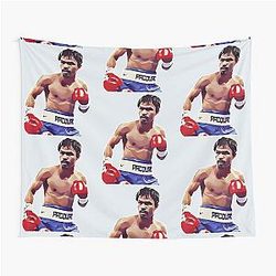 Boxing Fight Manny Pacquiao Tapestry