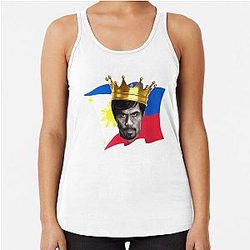 Manny Pacquiao King of the Philippines Racerback Tank Top