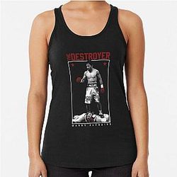 THE DESTROYER MANNY PACQUIAO Racerback Tank Top