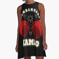 Pambansang Kamao Boxing Manny Pacquiao vs Errol Spence Gold Dress
