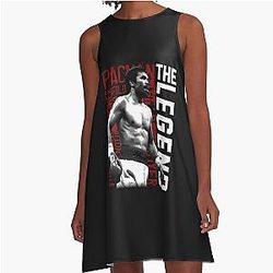 THE LEGEND MANNY PACQUIAO A-Line Dress