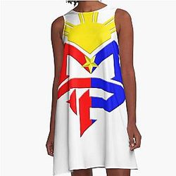 Manny Pacquiao Pacman Boxing Champion A-Line Dress