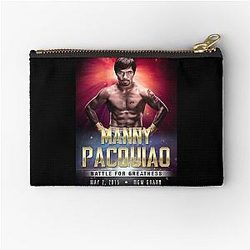 Manny Pacquiao Battle for Greatness Zipper Pouch