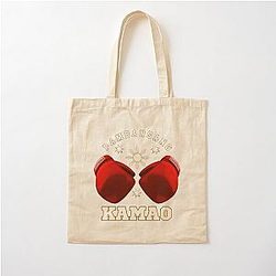 Pambansang Kamao Boxing Manny Pacquiao Versus Errol Spence Gold Tote Bag