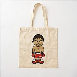 Angry Manny Pacquiao Cartoon Tote Bag