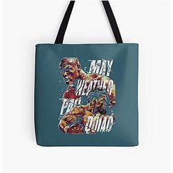 Manny Pacquiao vs Mayweather All Over Print Tote Bag