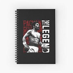 THE LEGEND MANNY PACQUIAO Spiral Notebook