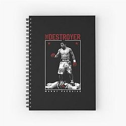 THE DESTROYER OR MANNY PACQUIAO Spiral Notebook