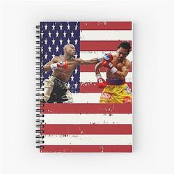 Floyd Mayweather Manny Pacquiao MayPac Boxing Notebook