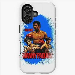 Manny Pacquiao The GOAT Poster iPhone Case