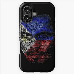 Manny Pacquiao Typography Portrait Tough Case