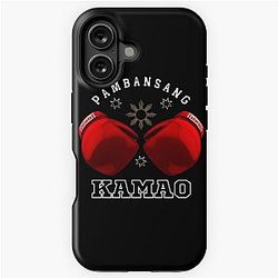 Pambansang Kamao Boxing Manny Pacquiao versus Errol Spence iPhone Tough Case