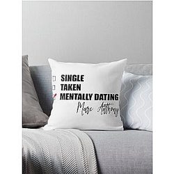 Mentally Dating Marc Anthony Throw Pillow -> Mentally Dating Marc Anthony Pillow