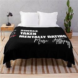 Mentally dating Marc Anthony throw blanket