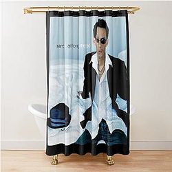 Marc Anthony mended Shower Curtain