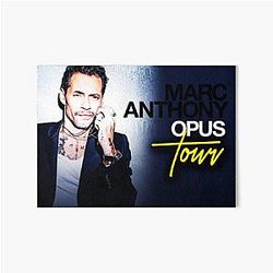 OPUS Marc Anthony Best World Tour Popular Art Print