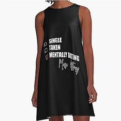 Mentally Dating Marc A-Line Dress