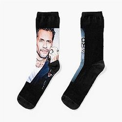 Marc Anthony Opus T-Shirt for Men and Women Black Socks