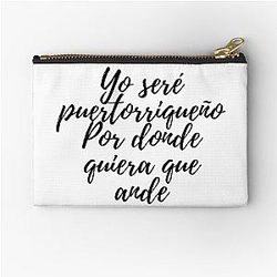Preciosa Rafael Hernández Marín y Marc Anthony Puerto Rico Zipper Pouch