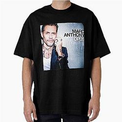 Marc Anthony - Opus Tshirt for Men Women Black Oversized T-Shirt