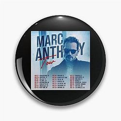 Marc Anthony 2021 Tour Dates Sweatshirt Pin