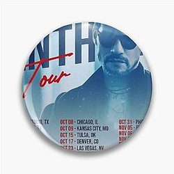 Marc Anthony Tour Dates T-Shirt Pin
