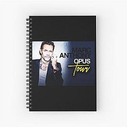 Marc Anthony Best World Tour Spiral Notebook