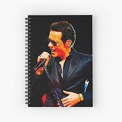 Macho Marc Anthony Spiral Notebook