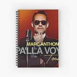 Marc Anthony Spiral Notebook