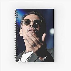 Marc Anthony Spiral Notebook