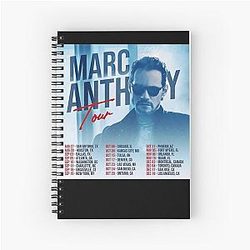 Marc Anthony Spiral Notebook