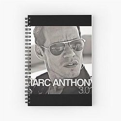 Marc Anthony Spiral Notebook