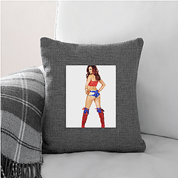 Maria Kanellis The World Is My Stage Maria Kanellis Pillows Cover