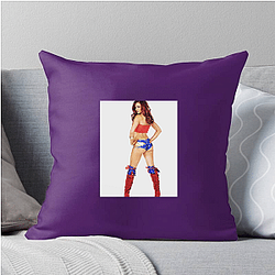 Maria Kanellis The World Is My Stage Maria Kanellis Pillows Cover