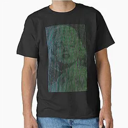 Marilyn Monroe Halftone Pop Culture Art Blue Green Classic T-Shirt