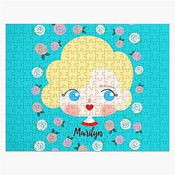 Marilyn Monroe - Rose D12 Jigsaw Puzzle