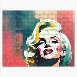 Marilyn Monroe Watercolor Jigsaw Puzzle