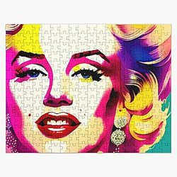 Marilyn Monroe Watercolor Jigsaw Puzzle