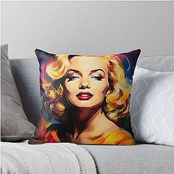 Marilyn Monroe Throw Pillow