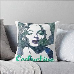Marilyn Monroe Graphic  throw pillow