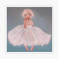 Marilyn Monroe Sticker