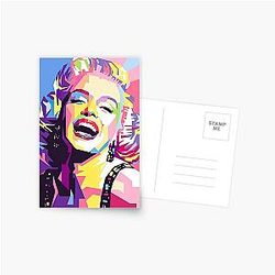 Marilyn Monroe Postcard