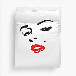 Marilyn Monroe was an American actress, model, and singer. Marilyn Monroe death Duvet Cover
