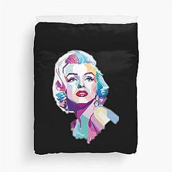 Marilyn Monroe Mosaic Art Duvet Cover and Queen Size