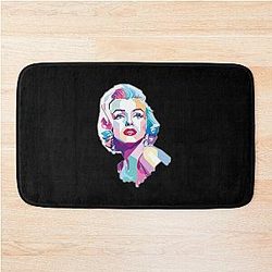 Marilyn Monroe Mosaic Bathroom Mat
