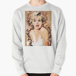 Marilyn Monroe Abstract color art Pullover Sweatshirt