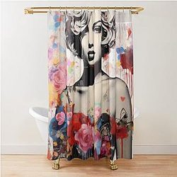 Marilyn Monroe Banksy Shower Curtain