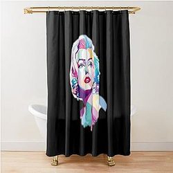 Marilyn Monroe Mosaic Art Shower Curtain